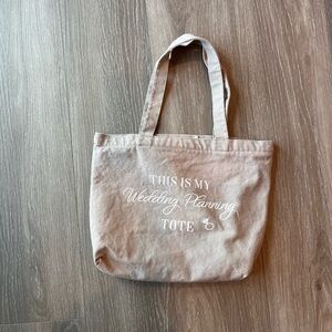 this is my wedding planning tote bridal tote